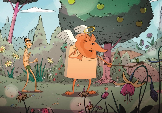 Puzzle CLEMENTONI Netflix Tenhle svět mě nedostane (Zerocalcare II) 1000 dílků