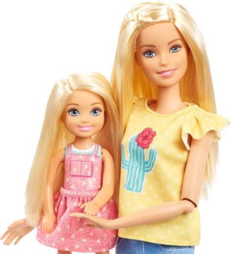 Dvě panenky pro hraní rolí: Barbie a Chelsea