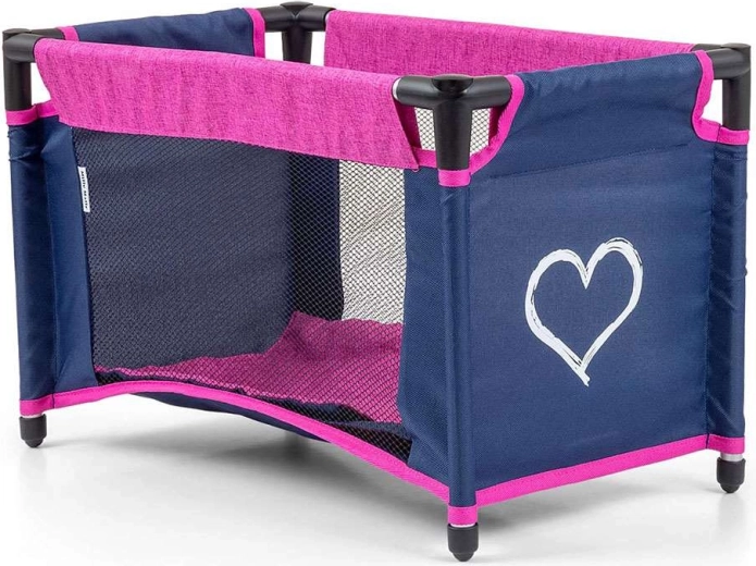 Cestovní postýlka s síťkou a měkkými lůžkovinami