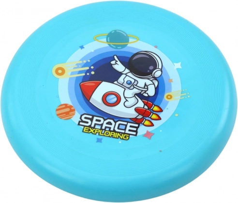 Létající Disk Frisbee Kosmonaut Modrý 20cm