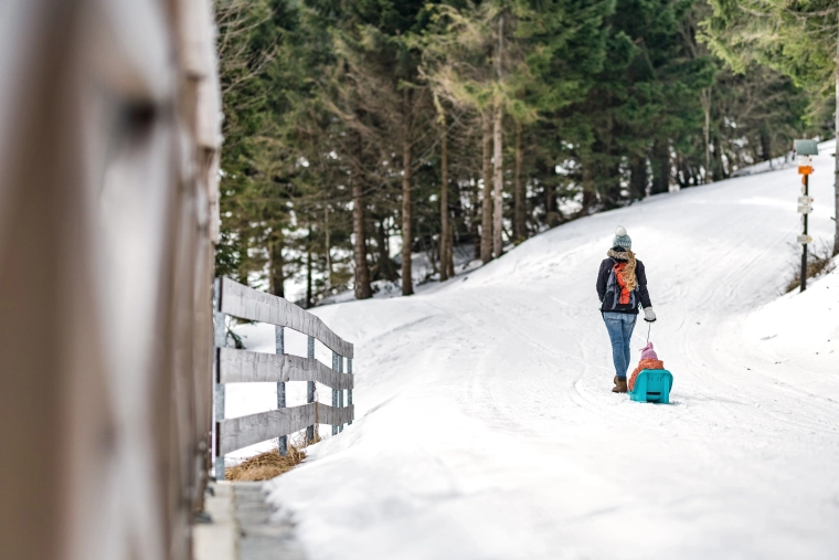 Lehké tažení na sněhu