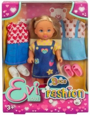 Panenka Evička s výměnnými outfity