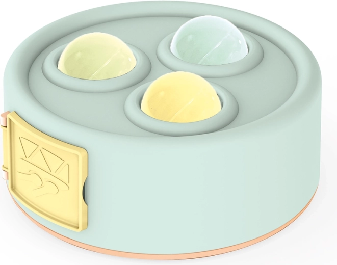 Bubínek a prostrkávadlo 2 v 1 se 3 balónky