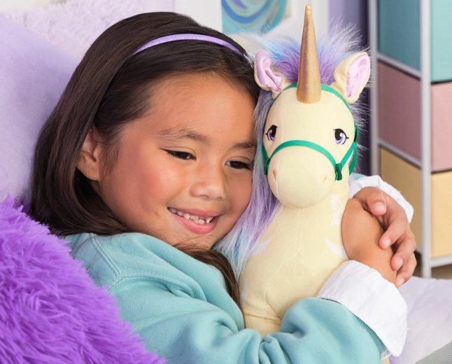 Hebký plyš a mazlivé provedení