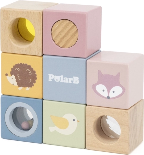 Pastelová dřevěná sada PolarB