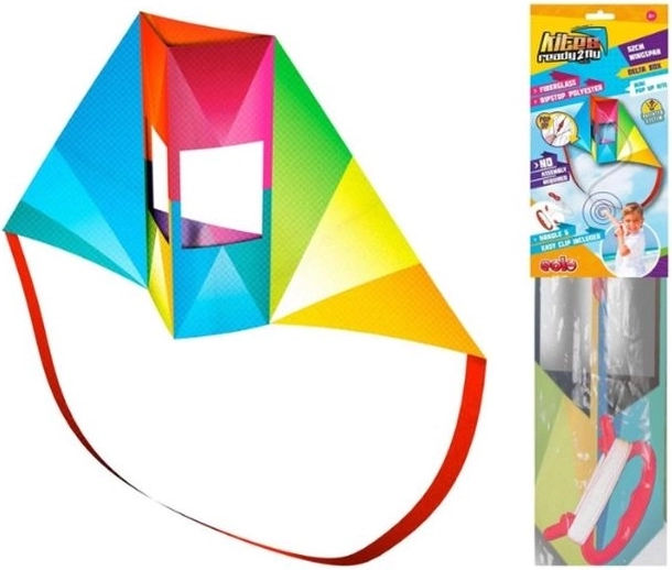 Eolo toys mini nylonový drak delta 56 × 30 cm