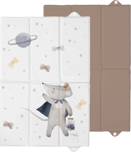 Ceba Baby cestovní přebalovací podložka basic cosmic mouse 60 × 40 cm