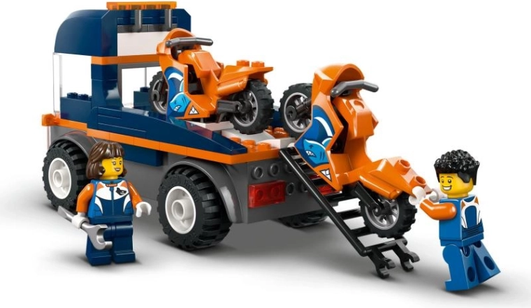 Funkční rampa a přeprava motorek