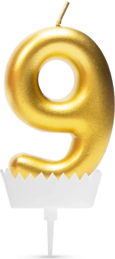 Dortová svíčka číslo 9