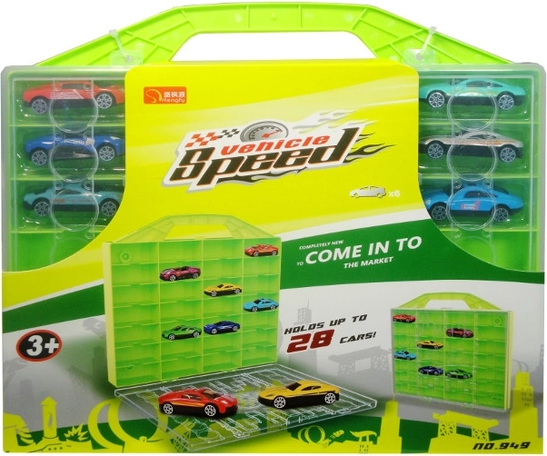 Sada autíček s úložným kufříkem