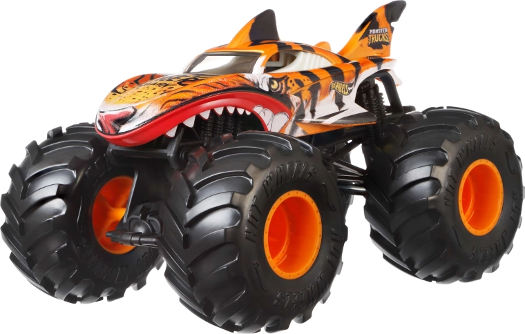 Velká kola a monster truck vzhled