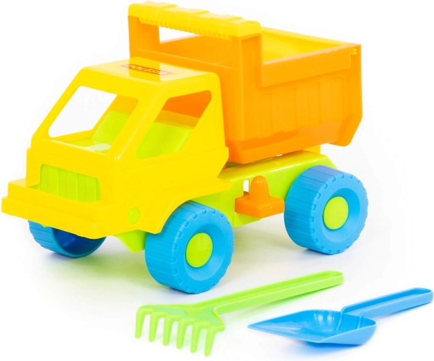 Sklápěcí náklaďák pro hraní v písku
