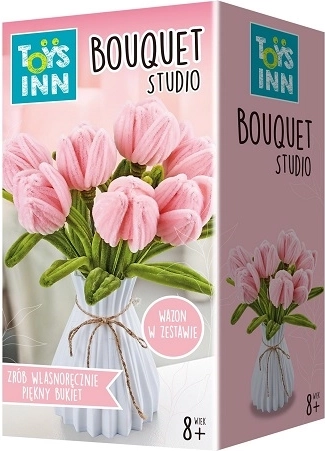 STNUX tulipány – kreativní sada na výrobu kytice (7 ks)