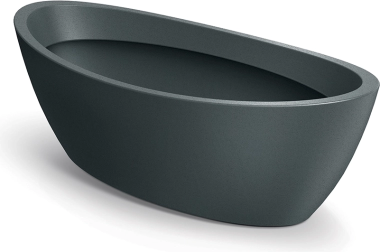 Květináč Aria Oval 60 cm grafit