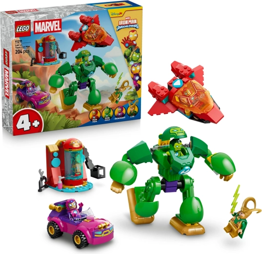 LEGO Marvel Loki proti týmu Iron Mana