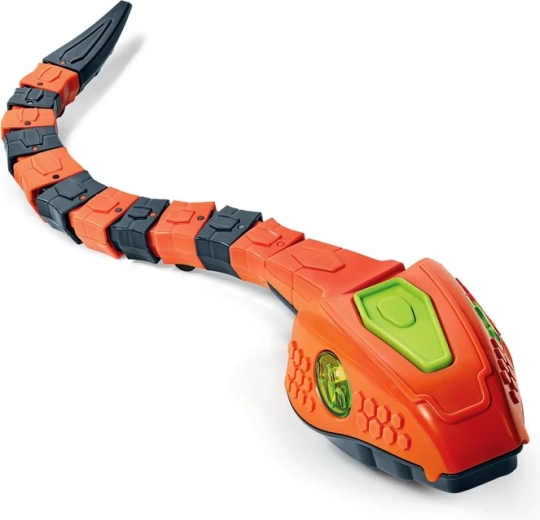 Realistický, klikatý pohyb hada