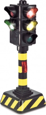 semafor se zvukem a automatickým přepínáním světel 12 cm