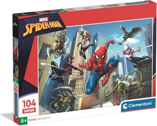 Clementoni puzzle Super Spider-Man 104 dílků