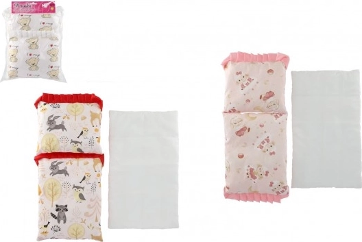 Peřinka a polštářek s podložkou pro panenky