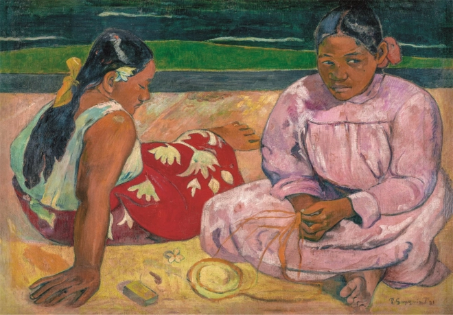 Puzzle 1000 dílků - Muzeální kolekce: Gauguin - Tahitské ženy
