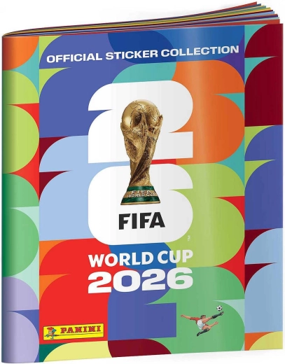 Panini FIFA World Cup 2026 sběratelské album na samolepky s měkkou vazbou