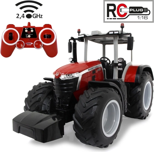 Dálkově ovládaný traktor Massey Ferguson 8S.285 v měřítku 1:16