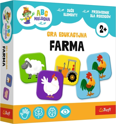 Vzdělávací hra farma ABC pro nejmenší – RODINA TREFLÍKŮ