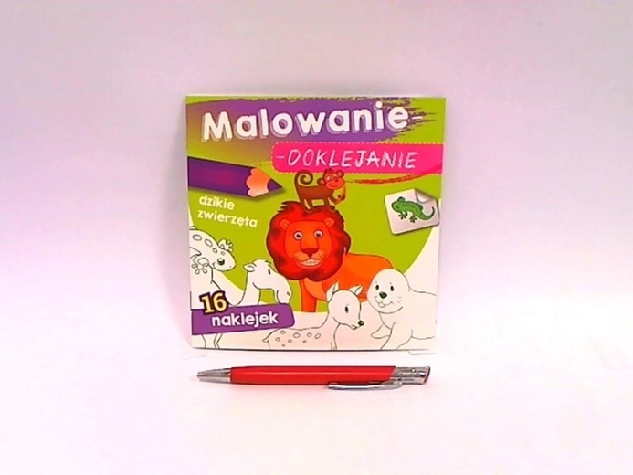 Malování a nalepování – divoká zvířata