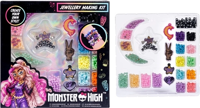 Monster High sada korálků na výrobu šperků