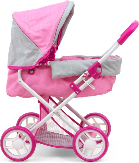 Kočárek pro panenky Milly Mally Alice Prestige Pink