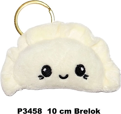Klíčenka pieróg krémová 10 cm