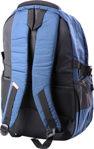 Městský batoh s kapsami 35L modrý