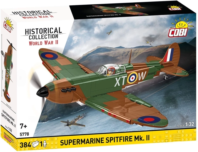 Cobi Supermarine Spitfire Mk.II stavebnice v měřítku 1:32