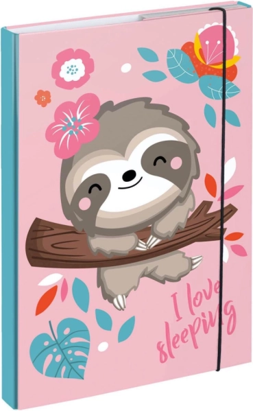 Baagl desky na školní sešity A4 – lenochod