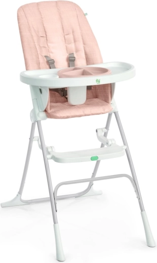 Ingenuity skládací jídelní židlička Sun Valley Pink