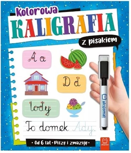 Píšu a mažu: Barevná kaligrafie s mazacím fixem