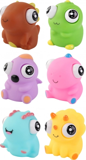 Dinosauří hračka s vyskakovacíma očima 7 cm