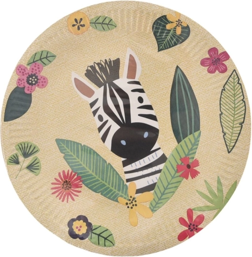 Papírové talíře Jungle 28 cm (10 ks)