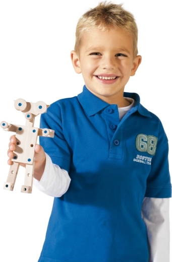 Dřevěné díly s předvrtanými otvory