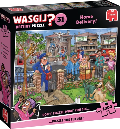 Jumbo Wasgij Retro Destiny 31: Doručení domů! 1000 dílků