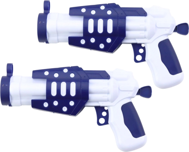 Dvě ergonomické pistolky pro soutěž ve dvou