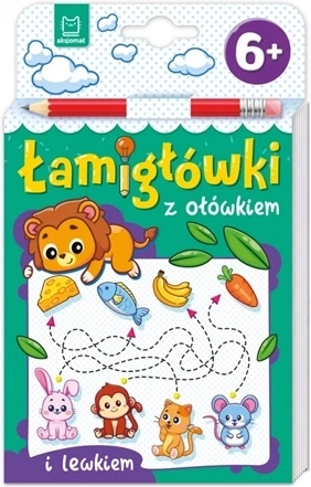Łamigłówky s tužkou a lvíčkem od 6 let