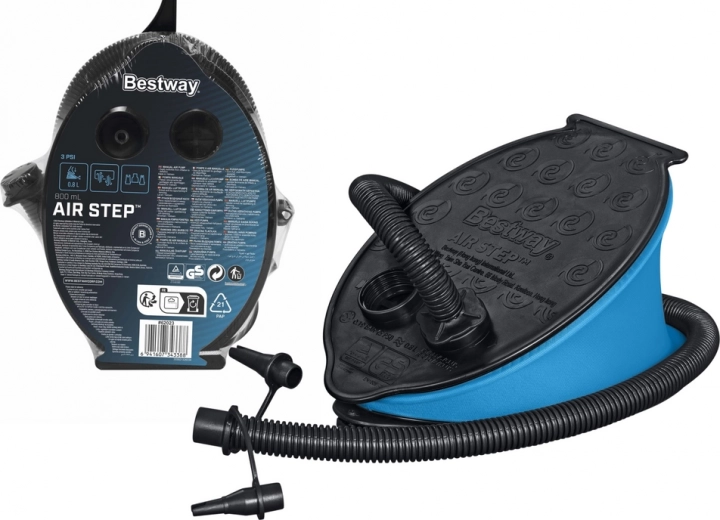 Nožní vzduchová pumpa 23 × 15 cm BESTWAY