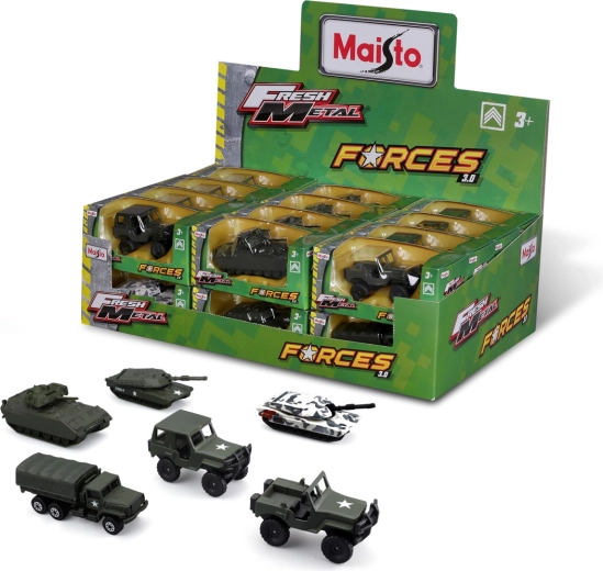 Maisto Military series kovový model armádního vozidla 1:64