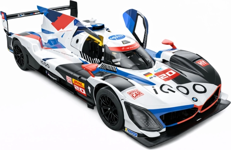 Plynulé řízení 2,4 GHz a plný rozsah pohybu