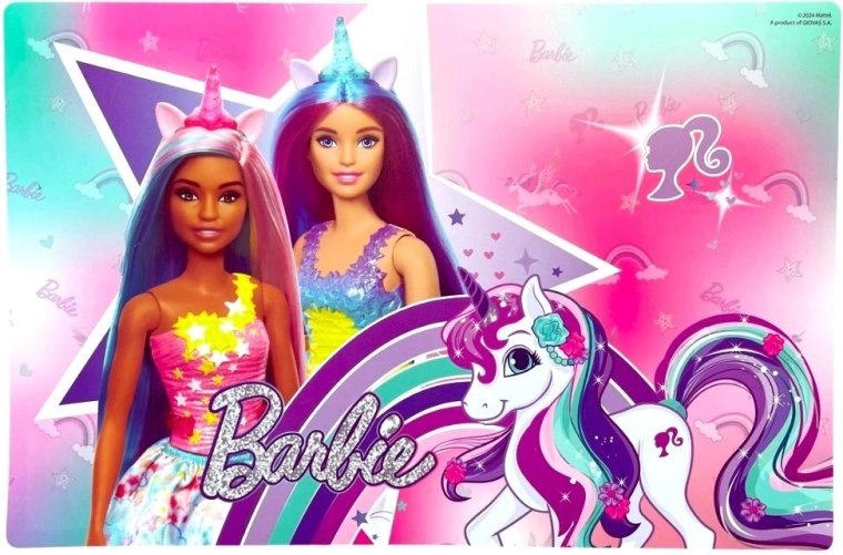 Podložka na stůl Barbie Unicorn
