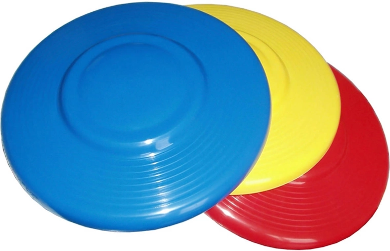 Létající frisbee disk ufo 22 cm, plast, mix barev - 1 kus