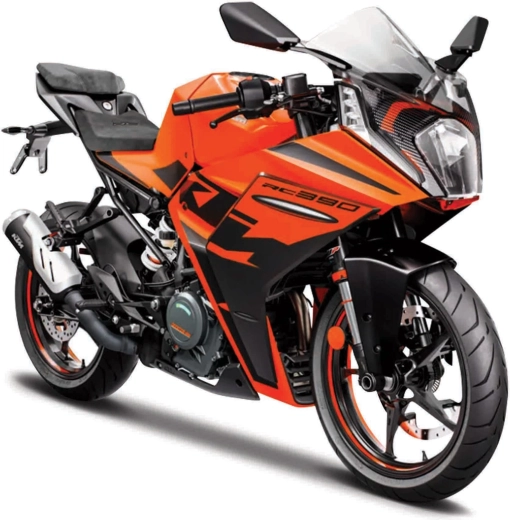 Maisto motocykl KTM RC 390 oranžová 1:18
