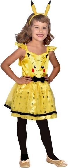 Dětský kostým Pikachu šaty