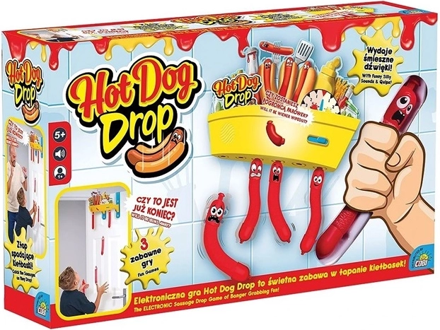 COBI Hot Dog Drop – postřehová hra s padajícími klobáskami